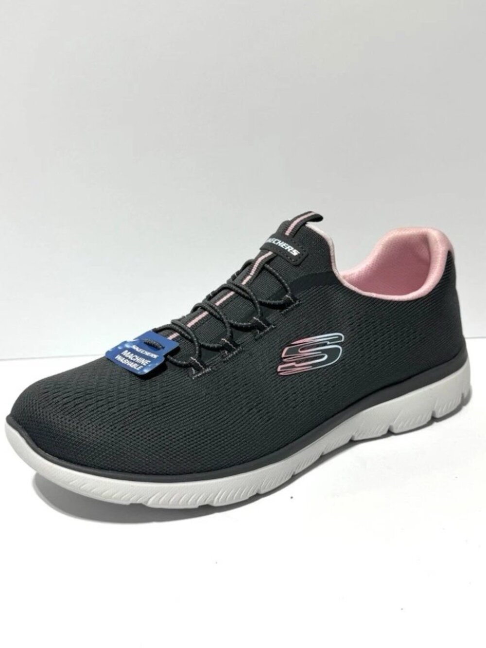 Skechers Womens Summits Radiant Flow Sneakers Gray Size 10W